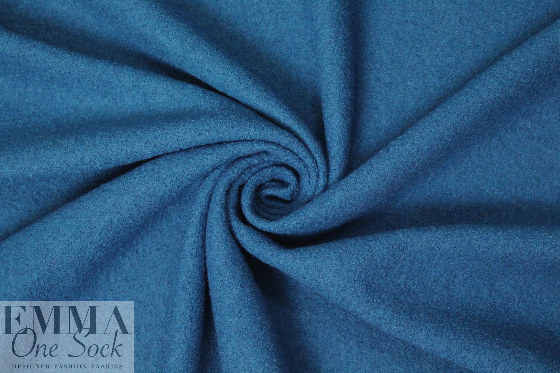 viscose/wool boucle knit suiting - lagoon 1.25 yds