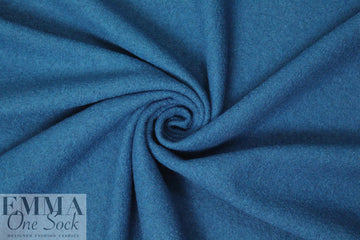 viscose/wool boucle' knit suiting - lagoon .75 yds