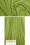 viscose/wool boucle knit suiting - bright moss 1.66 yd