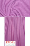 viscose/wool boucle knit suiting - lilac pink 2 yds