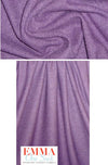 viscose/wool boucle knit suiting - wisteria 1.66 yd