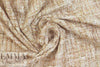 'Chanel tweed' sparkly boucle' - ivory/blush 2 yd