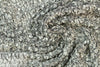 'himalaya' boucle' sweater knit - gunmetal/chalk 1 yard