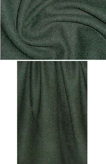 Ca1vin K. wool/moh/alp boucle' coating - deep forest