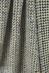 famous designer wool blend plaid boucle' - midnight/hay 2 yd
