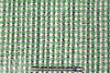 famous designer cotton blend boucle' - green/black/white 1.25 yds