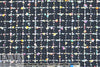 0scar fancy grid sparkle boucle' - navy