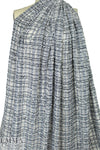 3.1 Phi11ip Lim navy/white boucle plaid woven