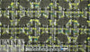 Italian wool blend boucle' jacquard - shades of green 2 yd
