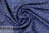 CA designer 'French tweed' viscose blend boucle' - sapphire