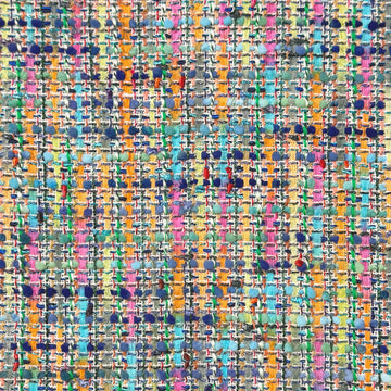 'Chane1 tweed' woven boucle' - spring mix  1 yard