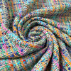 'Chane1 tweed' woven boucle' - spring mix  1 yard
