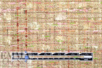 'Chanel tweed' sparkly boucle' - abalone mix 1.66 yd