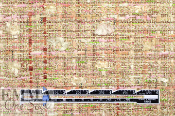 'Chanel tweed' sparkly boucle' - abalone mix 1.5 yd