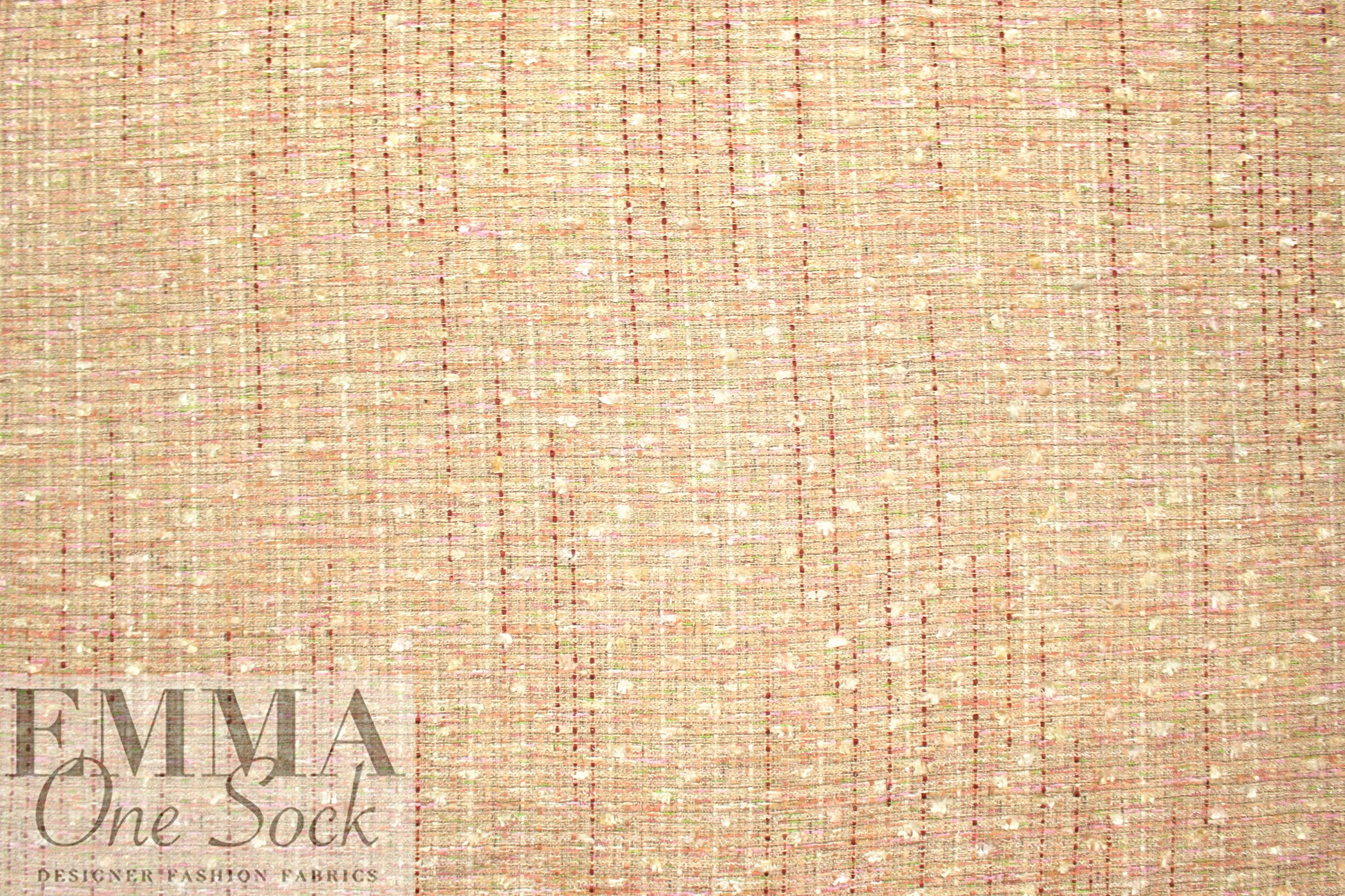 'Chanel tweed' sparkly boucle' - abalone mix .75 yds
