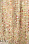 'Chanel tweed' sparkly boucle' - abalone mix .75 yds
