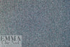 NY designer twisted, tweedy basketweave - aqua/gray 2.5 yd