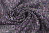 NY designer twisted, tweedy basketweave - plum/gray 1 yard
