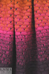 Italian wool ombre' boucle' - fuchsia/spice