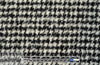 Italian wool/mohair boucle' - b/w houndstooth