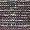 Italian magenta/moss/winter white boucle' sweater 1 yard