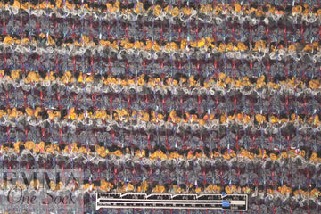 Italian wine/gray/cinnamon boucle' sweater knit 1.75 yd