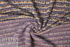 Italian wine/gray/cinnamon boucle' sweater knit 2.25 yd