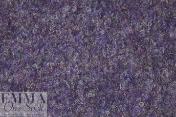 Italian wisteria tweed boucle' wool/lycra sweater knit
