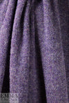 Italian wisteria tweed boucle' wool/lycra sweater knit