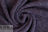 Italian grape tweed boucle' wool/lycra sweater knit