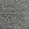 Italian alpaca blend boucle' sweater knit - black/white/metallic silver 1.375 yd