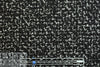 Italian black/white wool blend boucle' woven coating 2.5 yd