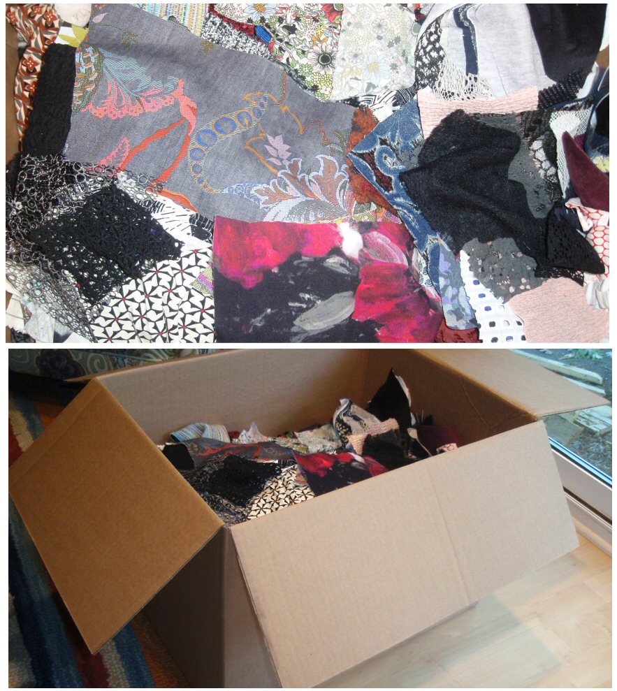 hundreds and hundreds of fabric samples!