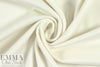 Brisbane wool/viscose blend coating - winter white 2.75 yd