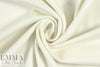 Brisbane wool/viscose blend coating - winter white