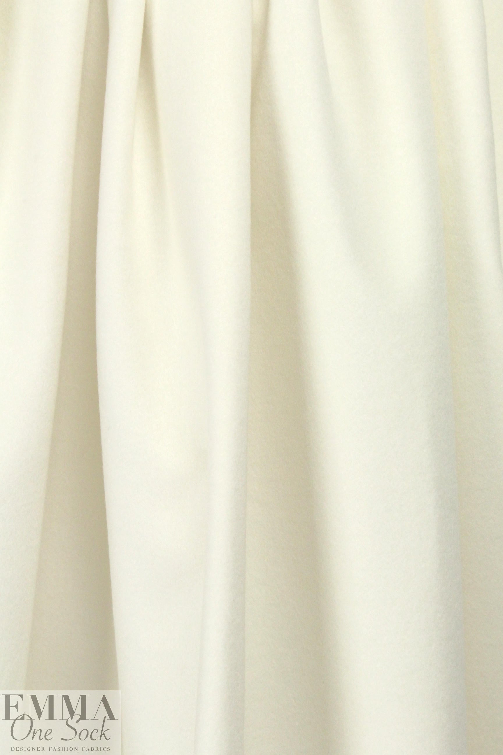 Brisbane wool/viscose blend coating - winter white 2.75 yd