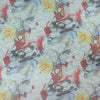 Italian 'color expression' overprinted jacquard brocade .75 yds