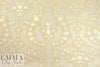 decorative design silk/linen damask - champagne 2.75 yd