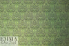French paisley tapestry brocade - lime/gray/black