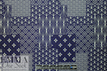 Italian jacquard brocade - decorative patchwork