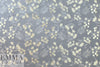 textured jacquard brocade - dusty blue blossoms