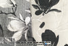 lilah floral jacquard brocade - black/silver