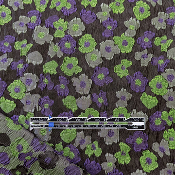 'evening blooms' lustrous matelasse' brocade 1.75 yd