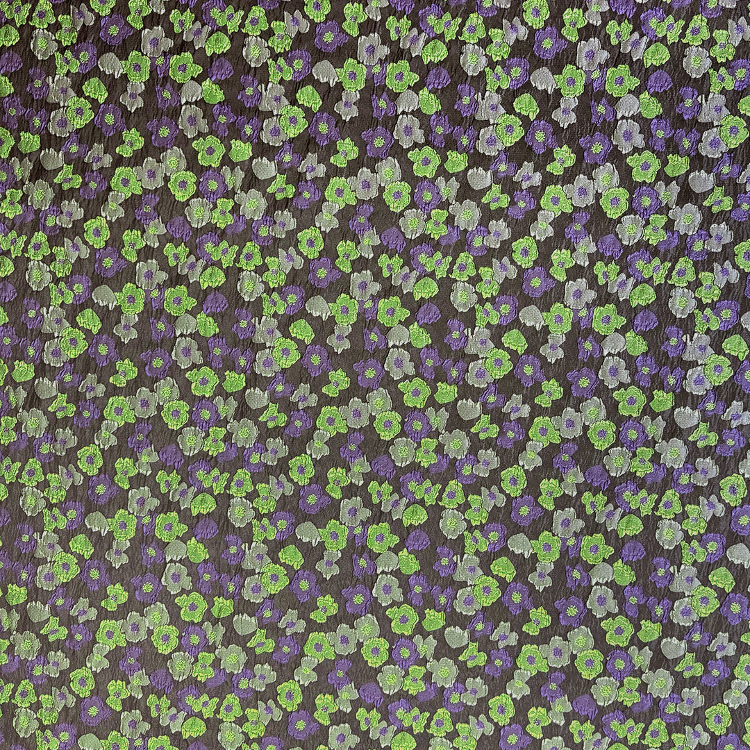 'evening blooms' lustrous matelasse' brocade 1.5 yd