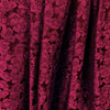 floral bloom jacquard brocade - magenta-red 2 yd