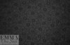 Akik0 textured matelasse' flower brocade - black