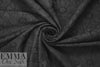 Akik0 textured matelasse' flower brocade - black