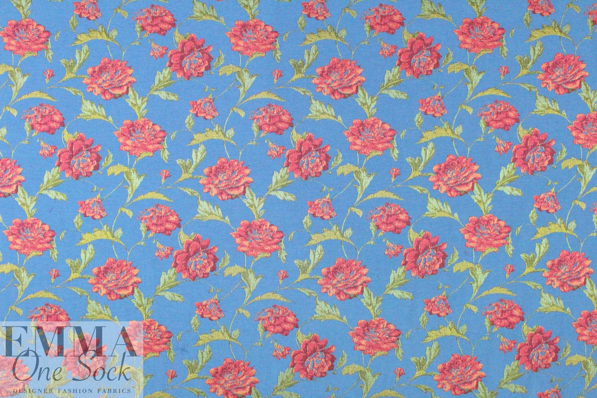 A1ice & 01ivia cascading roses stretch jacquard brocade .875 yds