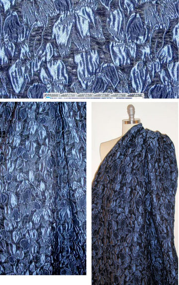 A1ice & O1ivia sapphire textured matelasse'