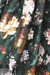 A1ice & O1ivia vintage floral metallic brocade 1.75 yds